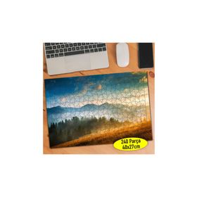 71393166 Ukrayna Dağ Doğa Manzarası 240 Parça Puzzle Yapboz