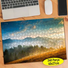 71393166 Ukrayna Dağ Doğa Manzarası 240 Parça Puzzle Yapboz