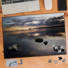 716 Gün Batışı Ve Deniz 240 Parça Puzzle Yapboz Tablo