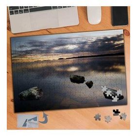 716 Gün Batışı Ve Deniz 240 Parça Puzzle Yapboz Tablo