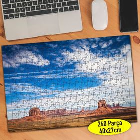716829 Arizona Monument Valley Manzara 240 Parça Puzzle Yapboz