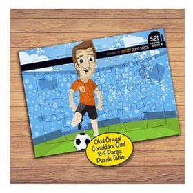 72 Spor Stadyumdaki Futbolcu 24 Parça Çocuklara Özel Yapboz Tablo