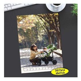 72044708 Bebek Arabalı Anne 240 Parça Puzzle Yapboz
