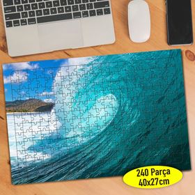 7211025 Mavi Dalgalı Deniz Manzarası 240 Parça Puzzle Yapboz