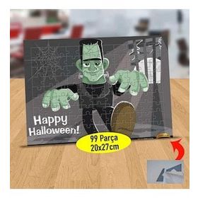 72147 Happy Halloween Yeşil Adam 99 Parça Puzzle Yapboz Tablo