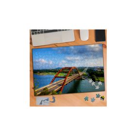 722 Kırmızı Kemer Köprü 240 Parça Puzzle Yapboz Tablo