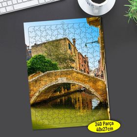 72280297 Venedik Nehir Manzarası 240 Parça Puzzle Yapboz