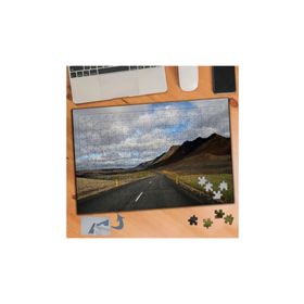 723 Dağ Kenarında Karayol 240 Parça Puzzle Yapboz Tablo