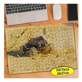 72408319 Oyuncak Araba Ralli Yarışı 240 Parça Puzzle Yapboz