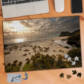 725 Çöl Kenarında Deniz 240 Parça Puzzle Yapboz Tablo