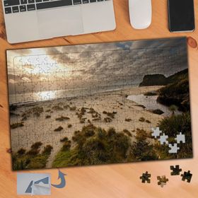 725 Çöl Kenarında Deniz 240 Parça Puzzle Yapboz Tablo