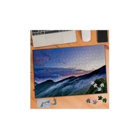 726 Bulutlu Gökyüzü Dağ Doğa 240 Parça Puzzle Yapboz Tablo