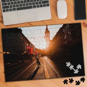728 Şehir Günlüğü Güneş Işığı 240 Parça Puzzle Yapboz