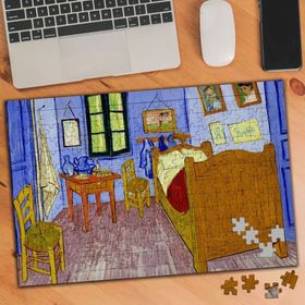 729 Van Gogh Yatak Odası Eseri 240 Parça Puzzle Yapboz