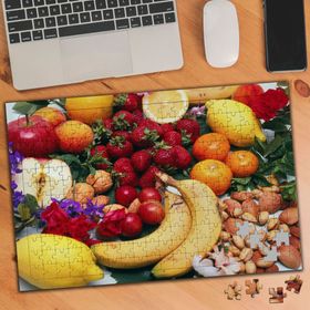 7328 Taze Renkli Meyveler 240 Parça Puzzle Yapboz