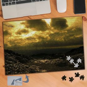 737 Bulutların Ardında Güneş 240 Parça Puzzle Yapboz Tablo