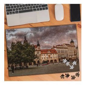 737 Çek Cumhuriyeti Ortaçağ Mimarisi 240 Parça Puzzle Yapboz