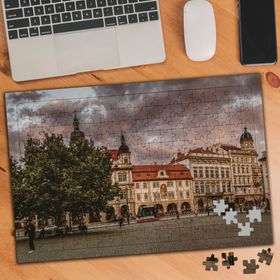 737 Çek Cumhuriyeti Ortaçağ Mimarisi 240 Parça Puzzle Yapboz