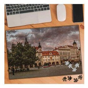 737 Çek Cumhuriyeti Ortaçağ Mimarisi 240 Parça Puzzle Yapboz