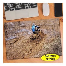 73792951 Zorlu Parkurda ATV ile Safari 240 Parça Puzzle Yapboz