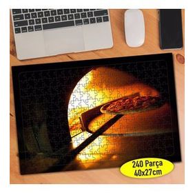 73958618 Taş Fırında Pizza Fast Food 240 Parça Puzzle Yapboz