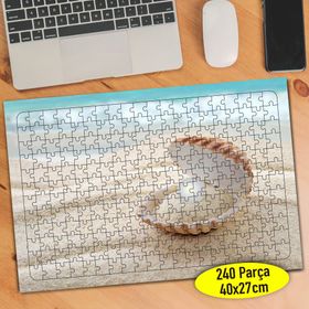 7400 Deniz Kabuğu İçerisinde İnci Tanesi 240 Parça Puzzle Yapboz