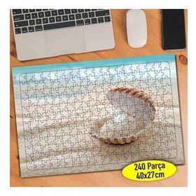 7400 Deniz Kabuğu İçerisinde İnci Tanesi 240 Parça Puzzle Yapboz
