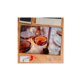 7420D Loş Işıkta İçeçekler 240 Parça Puzzle Yapboz Tablo