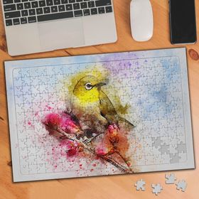 74281 Ağaç Dalında Minik Serçe 240 Parça Puzzle Yapboz