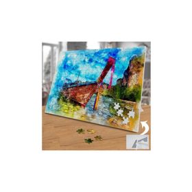 74292 Suluboya Efekti Sandal 240 Parça Puzzle Yapboz