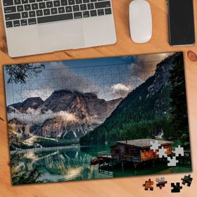 7433 İtalya Göl Kenarı Evi 240 Parça Puzzle Yapboz