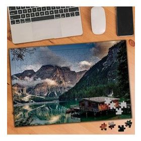 7433 İtalya Göl Kenarı Evi 240 Parça Puzzle Yapboz