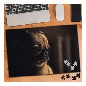 74465 Hüzünlü Köpek 240 Parça Puzzle Yapboz