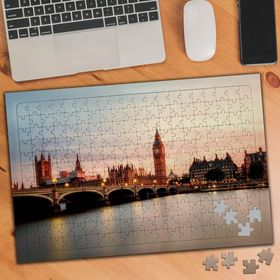 74511 Köprü ve Saat Kulesi 240 Parça Puzzle Yapboz