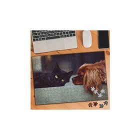 74514 Sevimli Dost Kedi Köpek 240 Parça Puzzle Yapboz