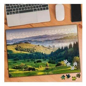 74520 Yeşil Ova Manzara 240 Parça Puzzle Yapboz
