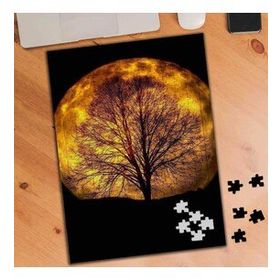 74521 Dolunay Yaprakları Dökülmüş Ağaç 240 Parça Puzzle Yapboz