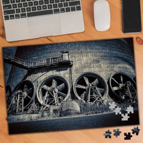 74522 Eski Fabrika Pervaneleri 240 Parça Puzzle Yapboz