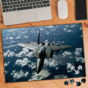 74523 Gökyüzündeki Askeri Uçak 240 Parça Puzzle Yapboz