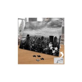 74524 Gri Kuşbakışı Şehir Görüntüsü 240 Parça Puzzle Yapboz