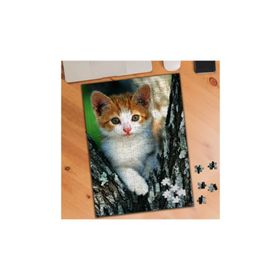 74558 Ağaçtaki Sevimli Yavru Kedi 240 Parça Puzzle Yapboz