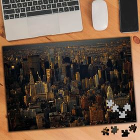 74561 Gün Batımı New York Şehri 240 Parça Puzzle Yapboz