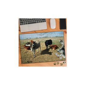 74567 Otlayan İnekler 240 Parça Puzzle Yapboz