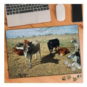 74567 Otlayan İnekler 240 Parça Puzzle Yapboz