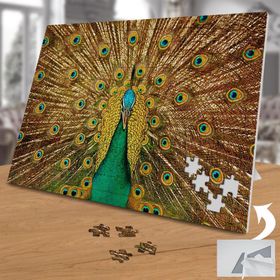 74572 Renkli Tavus Kuşu 240 Parça Puzzle Yapboz