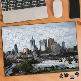 74606 Gökdelenler Şehir Merkezi 240 Parça Puzzle Yapboz