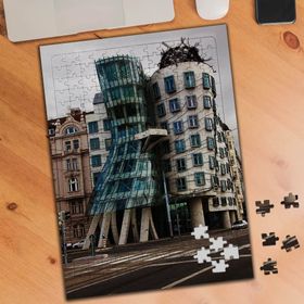 74615 Mimari Yapıt Şekilli Binalar 240 Parça Puzzle Yapboz