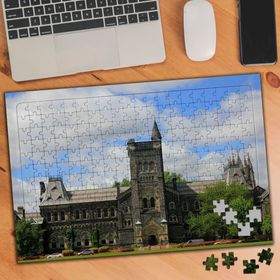 74676 Büyük Görkemli Ev Mimari Yapı 240 Parça Puzzle Yapboz