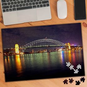 74679 Köprü Deniz ve Şehir Manzarası 240 Parça Puzzle Yapboz
