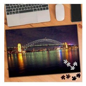 74679 Köprü Deniz ve Şehir Manzarası 240 Parça Puzzle Yapboz